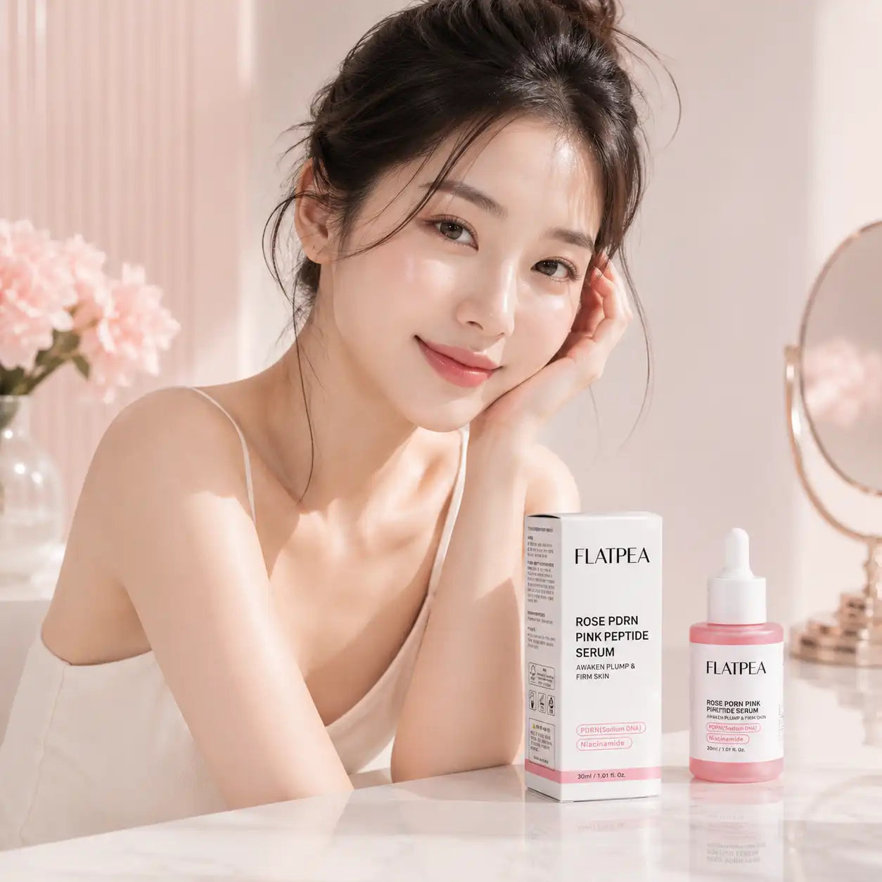 Rose PDRN Pink Peptide Serum