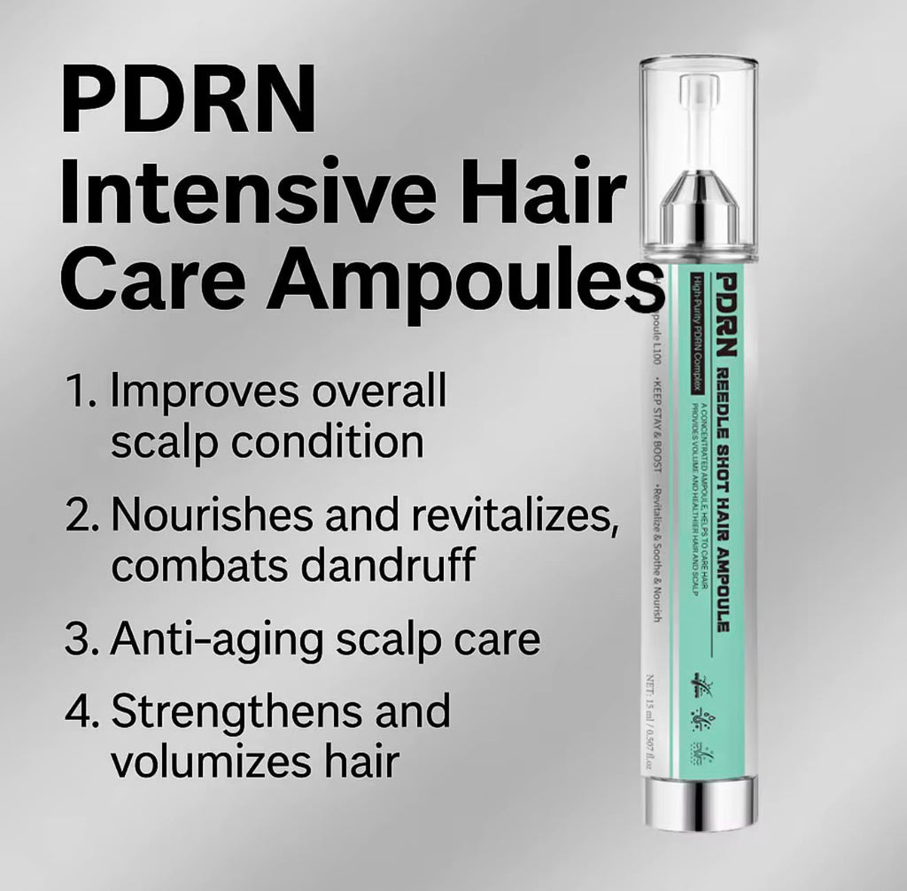Flatpea PDRN hair ampoule for intensive scalp and hair care